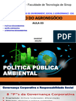 Aula 03 - Introdução Políticas Ambientais, Consumo e Log Revers
