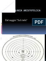 La Cosmologia Aristotelia