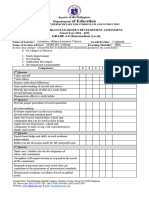 HR Guidance Assessment Tool Grade 4 6