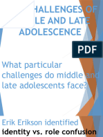 Challenges During Adolescene 084511