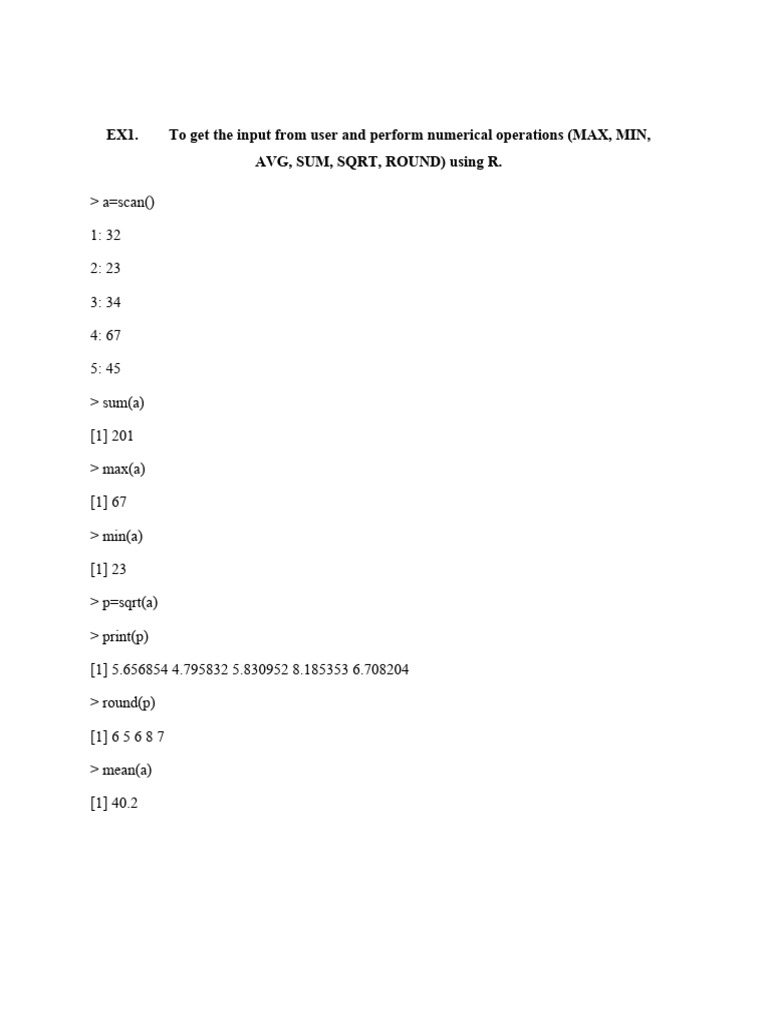 R Programming for Big Data Analytics | PDF | Matrix (Mathematics) | Fruit