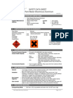 Safety Data Sheet Paint Master Bituminous Aluminium: June 2011