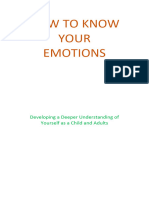 How To Know Your Emotions