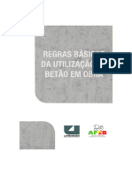 Regras Básicas da Utilização do Betão