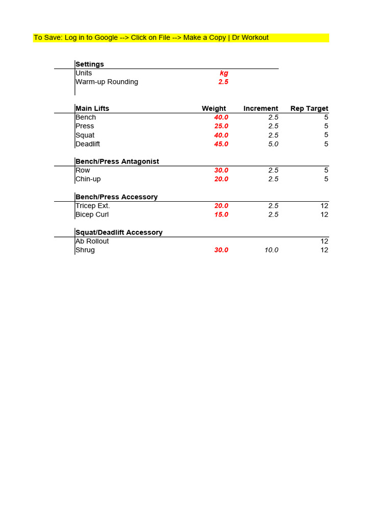Greyskull LP Workout Routine Guide | PDF | Technology & Engineering