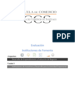 Desarrollo de Emprendimiento y Evaluacion de Negocios U3 Taller S5