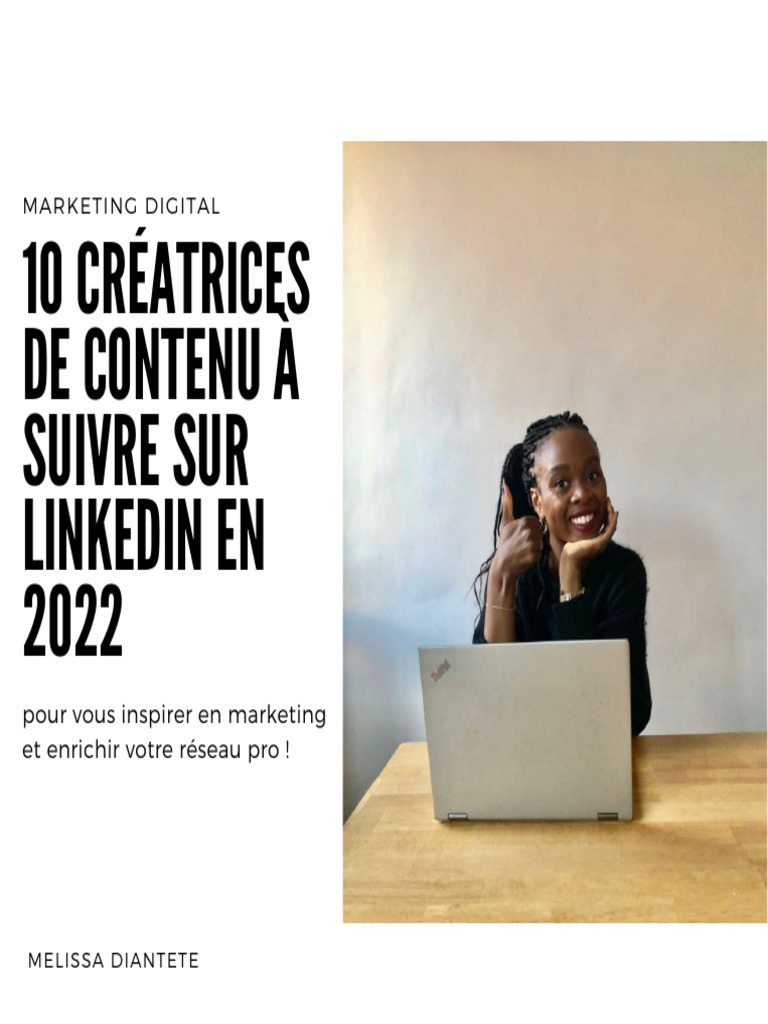 10 Créatrices de Contenu à Suivre Sur LinkedIn en 2022 | PDF