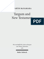 Martin Macnmara, Targum and New Testament