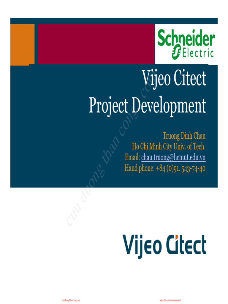 Vijeo Citect SCADA Training Overview | PDF