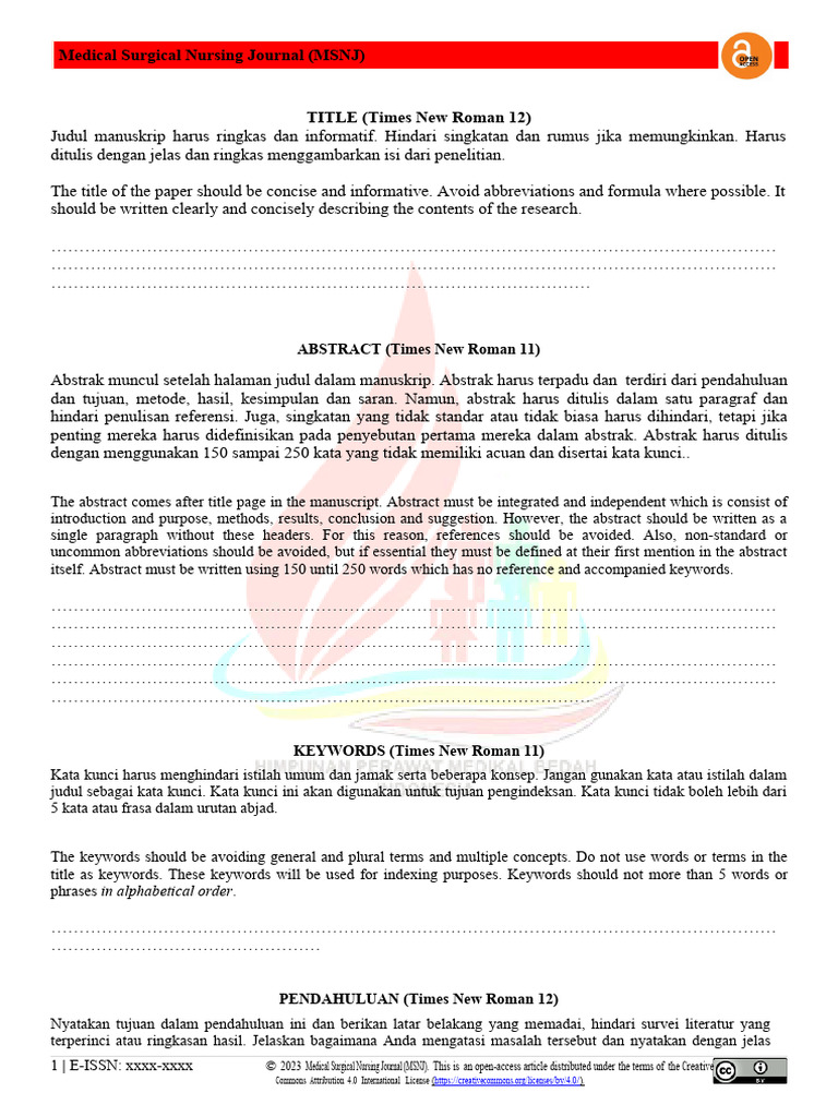 Template Jurnal | PDF