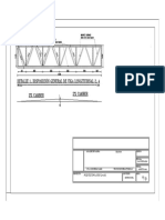 Puente Tipo 45ton L 10M: Tecnico: Dibujo: Alcalde de Palora