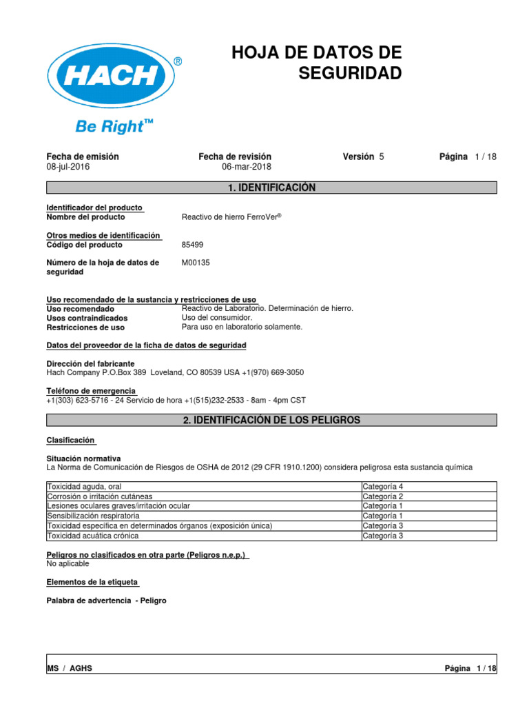 FerroVer Hach PDF