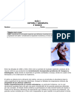 Guía 3 Historia Y Geografia 6° Básico: Nombre: - Fecha