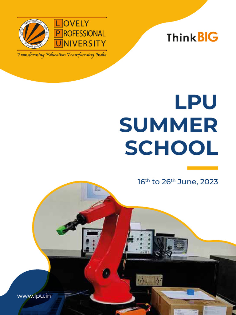 lpu summer school | PDF