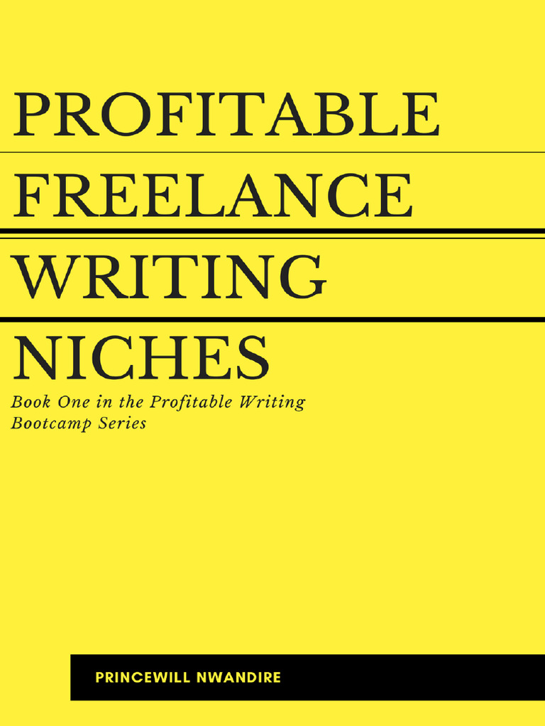 Image showcasing Profitable Freelance Writing Niches | PDF | Online And Offline | Social ...