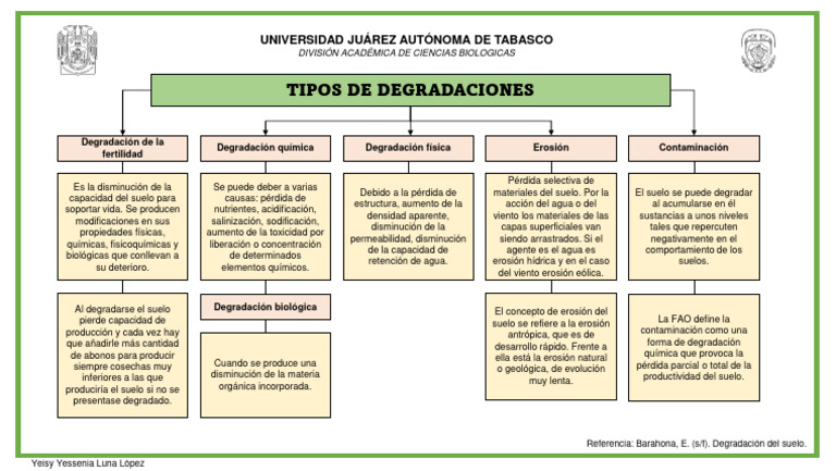 Tipos de Degradacion PDF