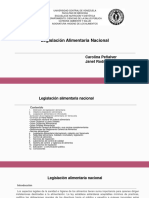 Tema 14. Legislación Alimentaria Nacional