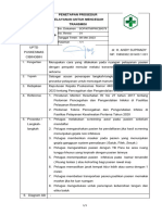 Sop Alur Pemisahan Untuk Mencegah Transmisi