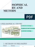 1.4. Philosophical Theory and Metods