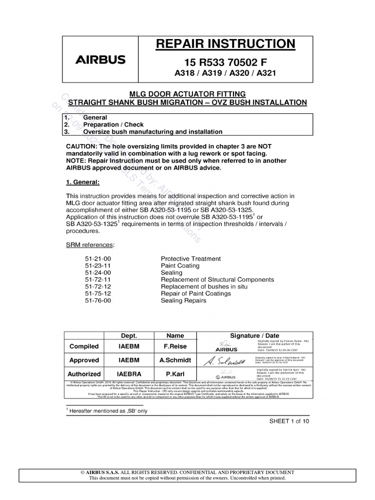 Airbus SLS Confidential Document | PDF