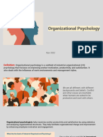 Organizational Psychology - Taisiya Palchik