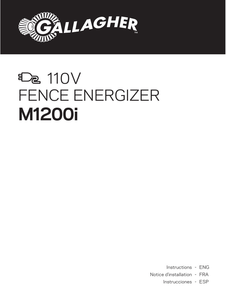 M1200i Energizer User Manual NA-original | PDF
