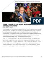 A Greve "Stand-Up" Nos EUA Levará Os Trabalhadores Da Indústria Automobilística À Vitória - Esquerda Marxista