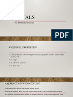 Properties and Uses of Metals and Alloys