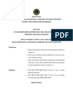 Ketetapan BPM 003 Tentang Standar Prosedur Administrasi Organisasi Mahasiswa