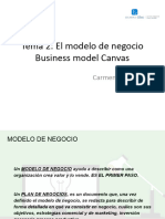 Tema 2 El Business Model CANVAS