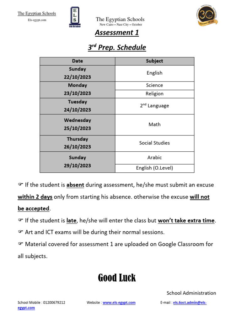 Assessment 1 Prep 3 2023 2024 Pdf