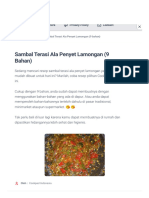 2.sambal Terasi Ala Penyet Lamongan (9 Bahan) - Cook