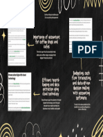 MindMapping Accounting for Coffee Shop