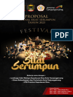 PROPOSAL Festival Silat Serumpun 2023.