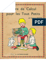 CP - Mathématiques - Livre de Calcul Pour Les Tout Petits - Manuel - Hattemer-Prignet - 1943