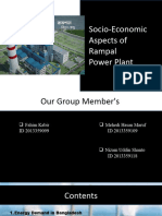 Socio-Economic Impact of Rampal Power Plant