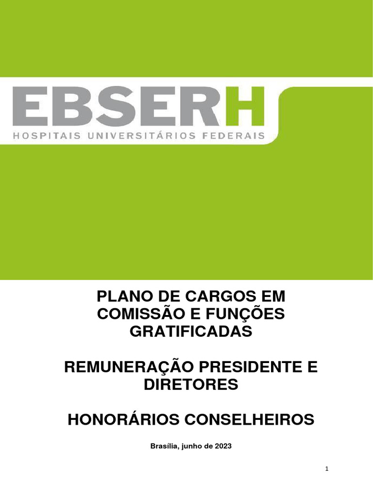 Plano de CC e FG Presidente Diretores Conselheiros