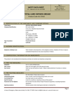 BL-15502 Ultra Tek Crystal Lube Oxygen Grease SDS