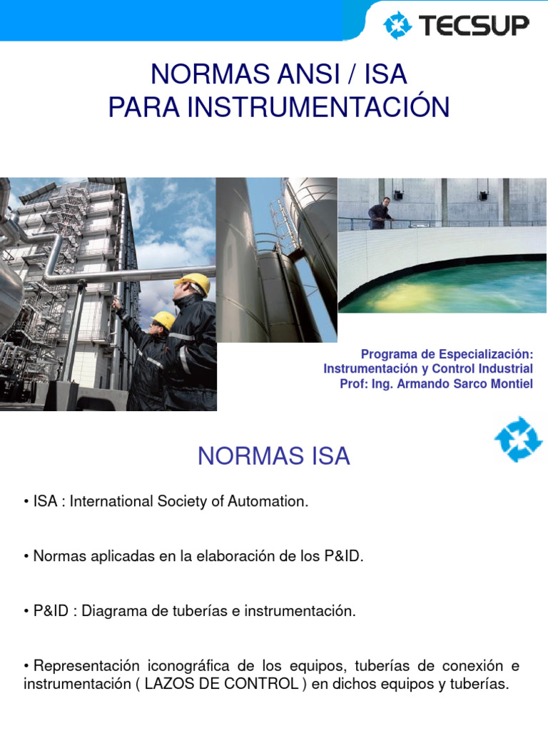 Instrumentacion Normas Isa | PDF