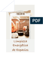 Taller de Limpieza Energética de Espacios