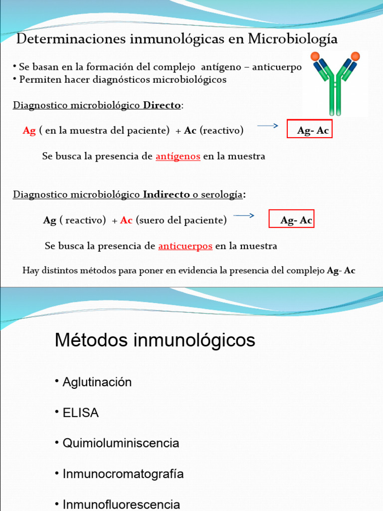 Métodos Inmunológicos en Diagnóstico Microbiológico | PDF