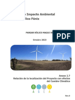 Anexo 2.7 Relación de La Localización Del Proyecto Con Efectos Del Cambio Climático - Rev0