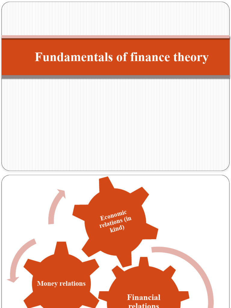 Basics of finance pdf money taxes