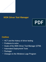 WDKDriver Test Manager