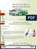 Estado Actual de La Hemodiafiltración en México