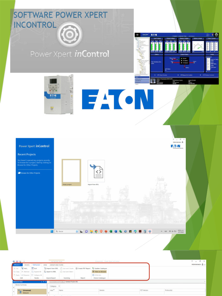 Presentacion Eaton Power Xpert InControl (Capturas) PDF