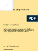 Norms of Speech Acts