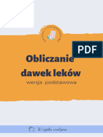 Obliczanie Dawek Leków - Wersja Podstawowa - Newsletter 2