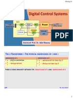 Digital Control Systems - Lecture - 3