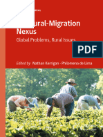 The Rural-Migration Nexus Global Problems, Rural Issues